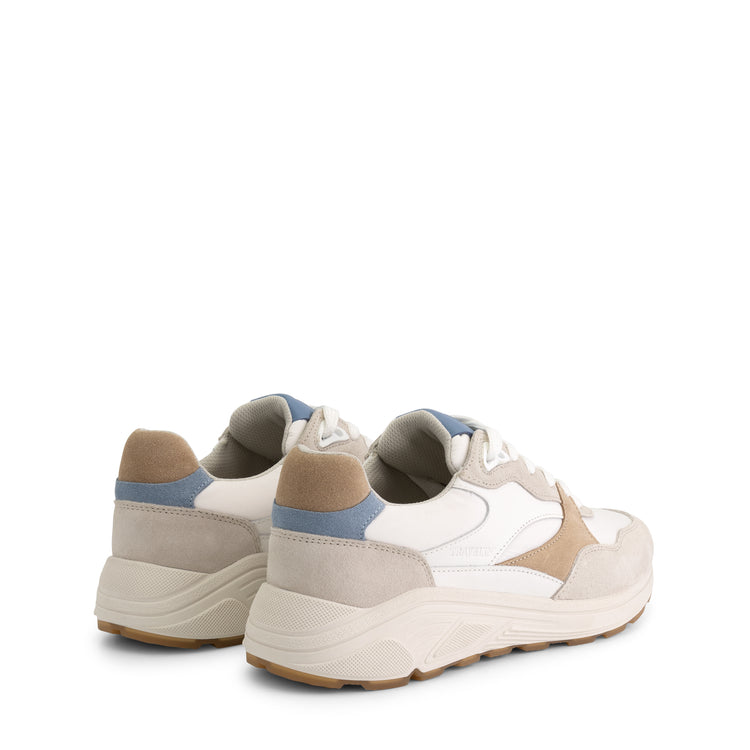Rayleigh Women - Sneakers - Leather - Sand/Blue BD