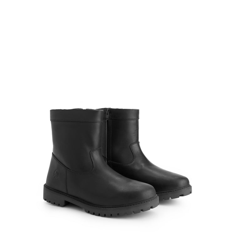 Husby Men - Boots - Wool-lined - Black FRD