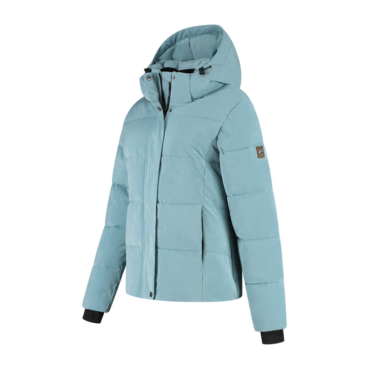 Norra Women - Puffer jacket - Water-resistant - Light blue FL