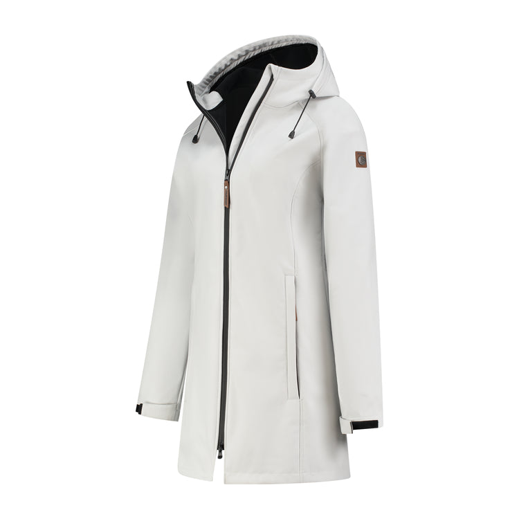 Tuula Women - Softshell jacket - Waterproof - Off-white FL