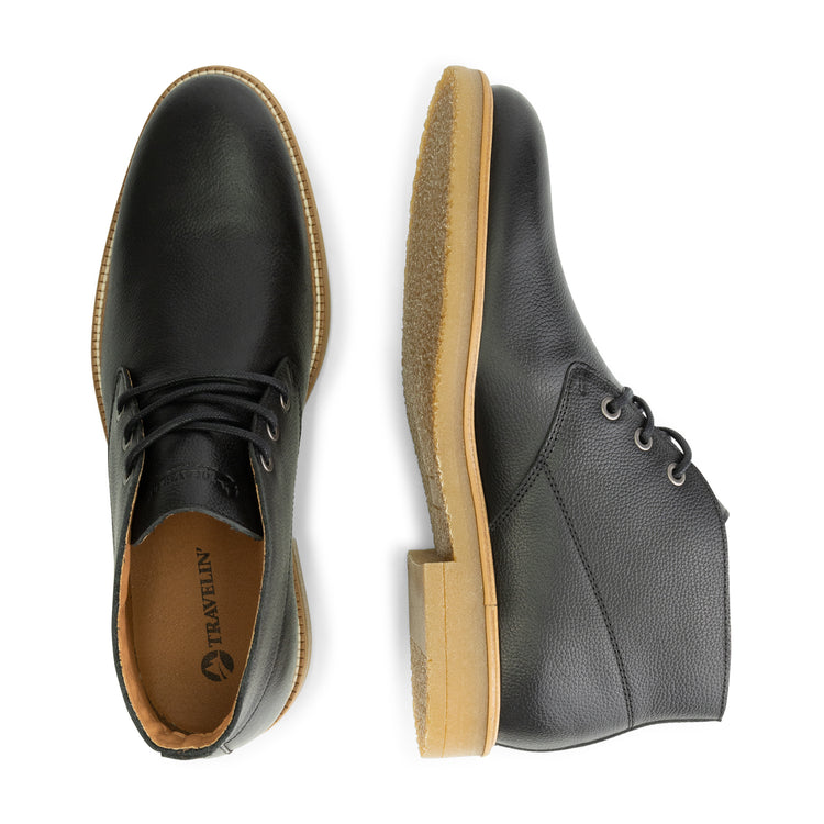 Ryhall - Leather lace-up shoes - Men - Black UPD