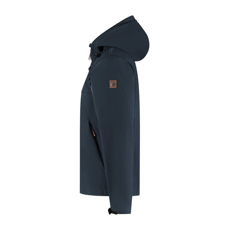 Stian Men - Softshell jacket - Waterproof - Navy L