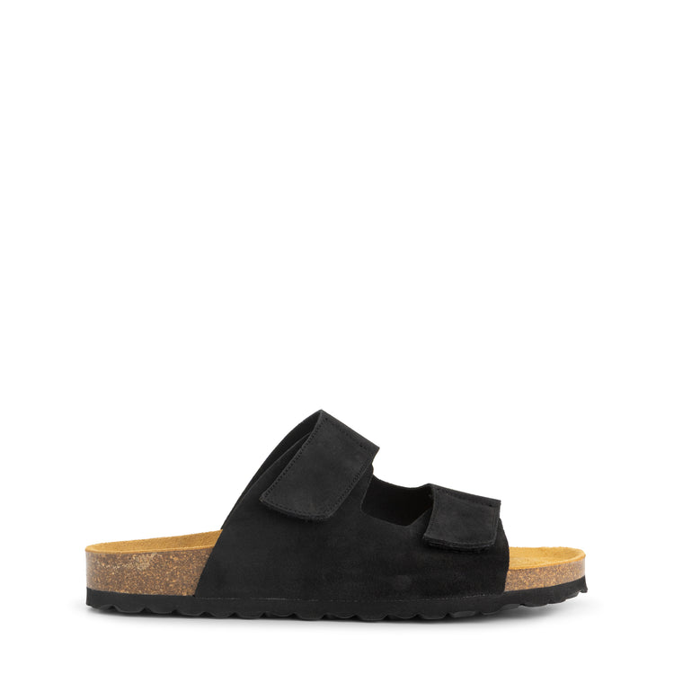 Allinge Men - Sandals - Suede - Black R