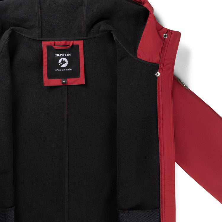Erika Women - Softshell jacket - Waterproof - Red DCI