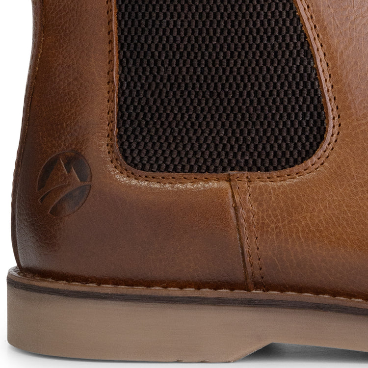 Charente Women - Ankle Booties - Leather - Cognac DFH