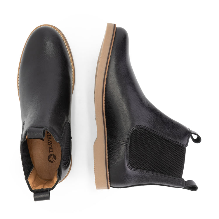 Charente Women - Ankle Booties - Leather - Black UPD