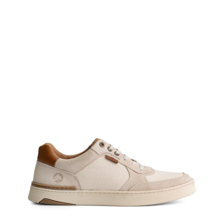 Bromley Men - Sneakers - Canvas and suede - White R