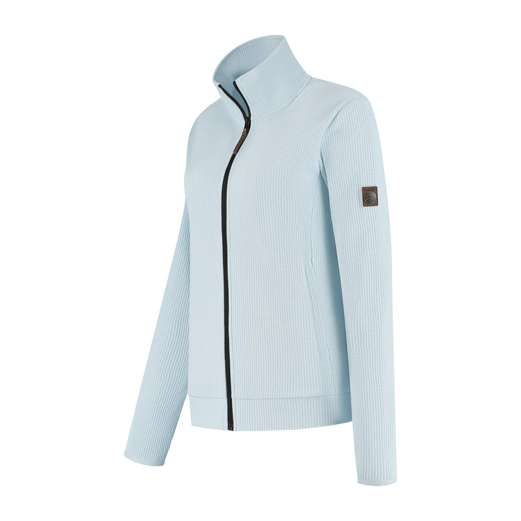 Pia Women - Outdoor cardigan - Light blue FL