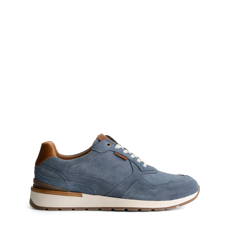 Newberry Men - Sneakers - Canvas and suede - Blue R