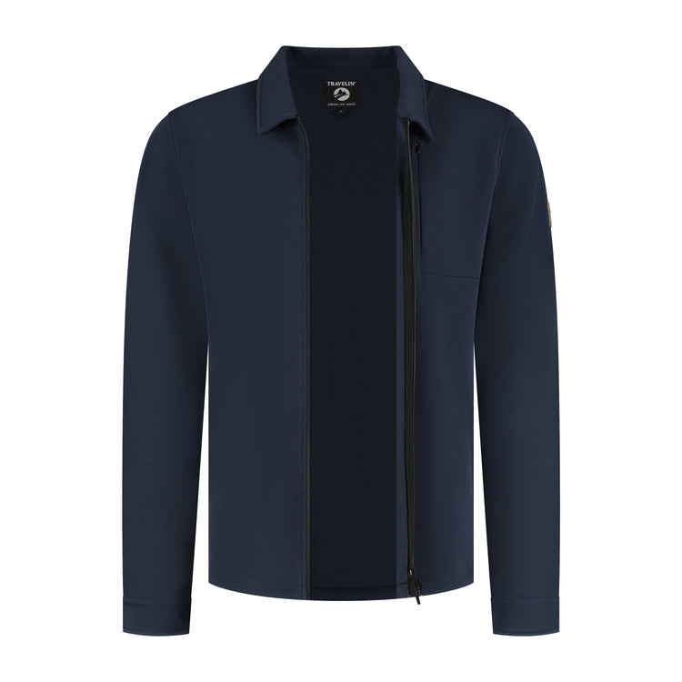 Njord Men - Outdoor over-shirt - Navy CVO