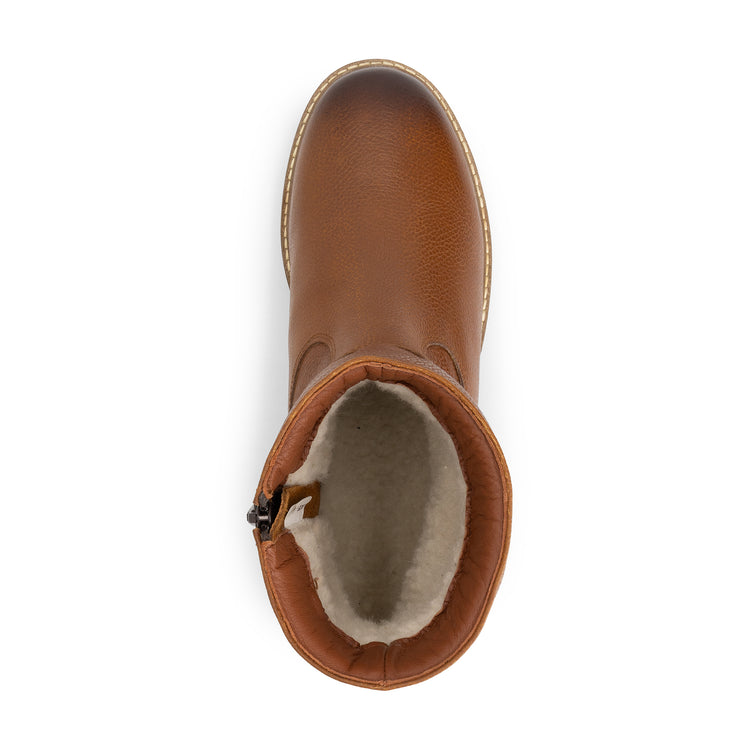 Fyresdal Men - Boots - Wool-lined - Cognac UPS
