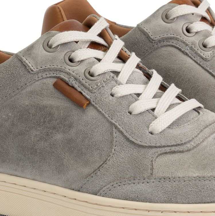 Burnham - Leather sneaker - Men - Grey DFW