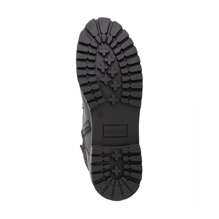 Enningdal Men - Lace-up boots - Wool/Felt - Black UNS