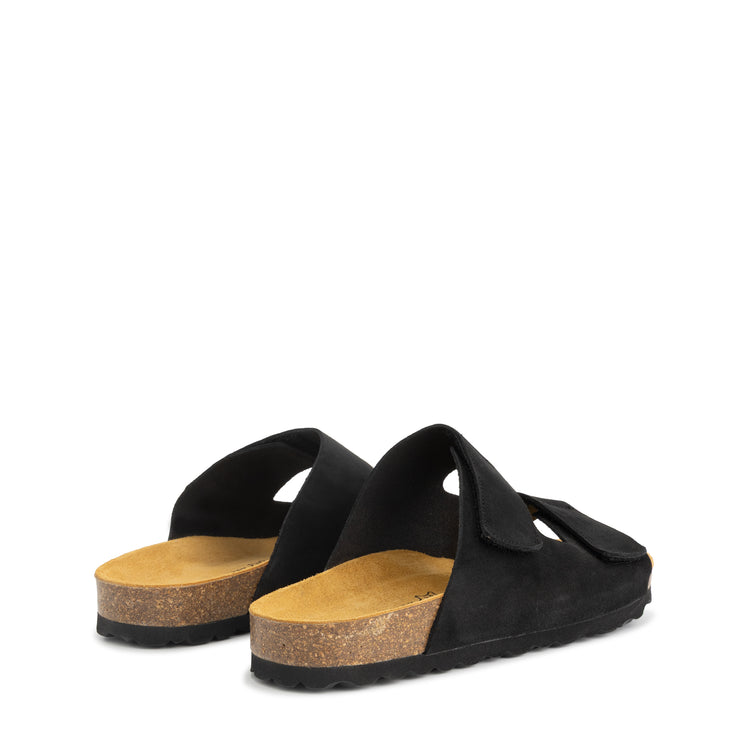 Allinge Men - Sandals - Suede - Black BD