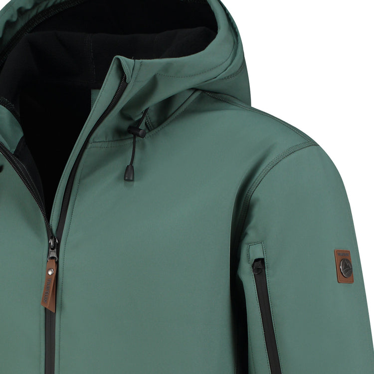 Sverre Men - Softshell jacket - Waterproof - Green DCB