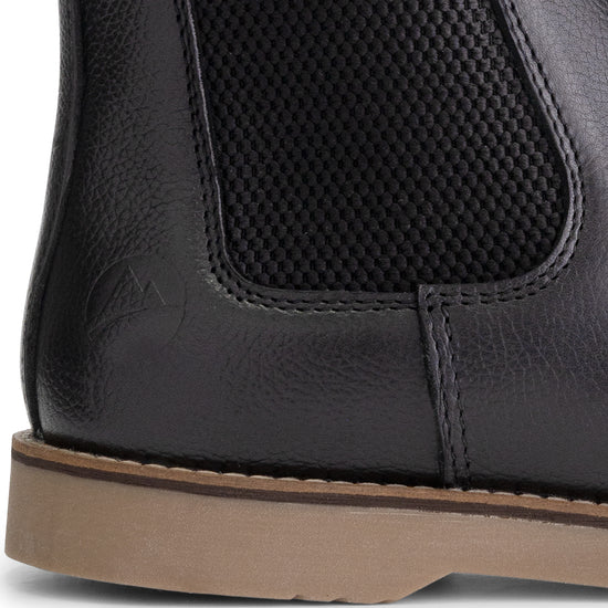 Charente Women - Ankle Booties - Leather - Black DFH