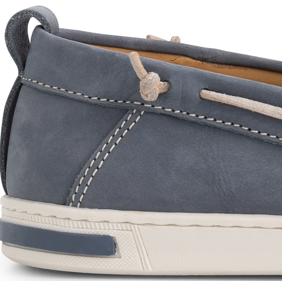 Falmouth Men - Boat shoes - Nubuck - Blue DFH