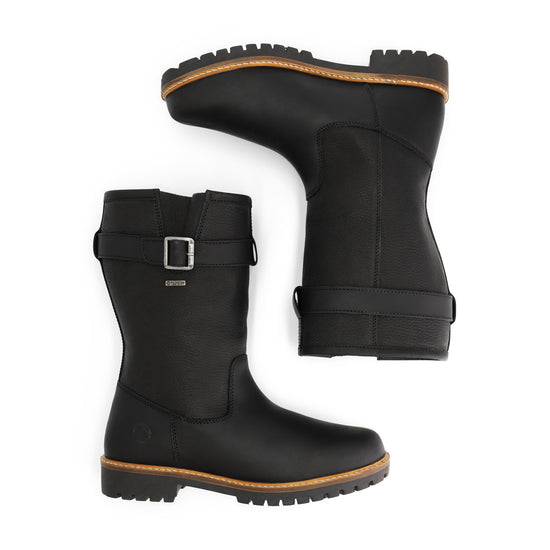 Finnmark - Wool-lined outdoor boots - Men - Black UPD