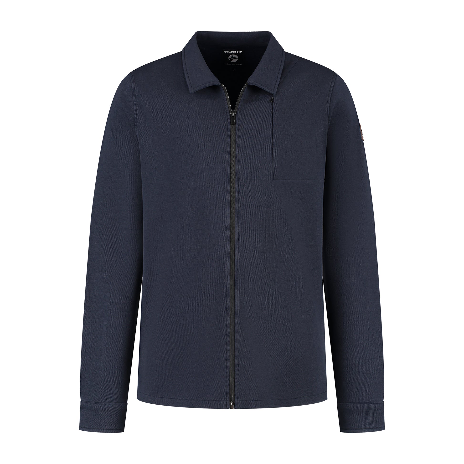 Niko Men - Outdoor overshirt - Navy F