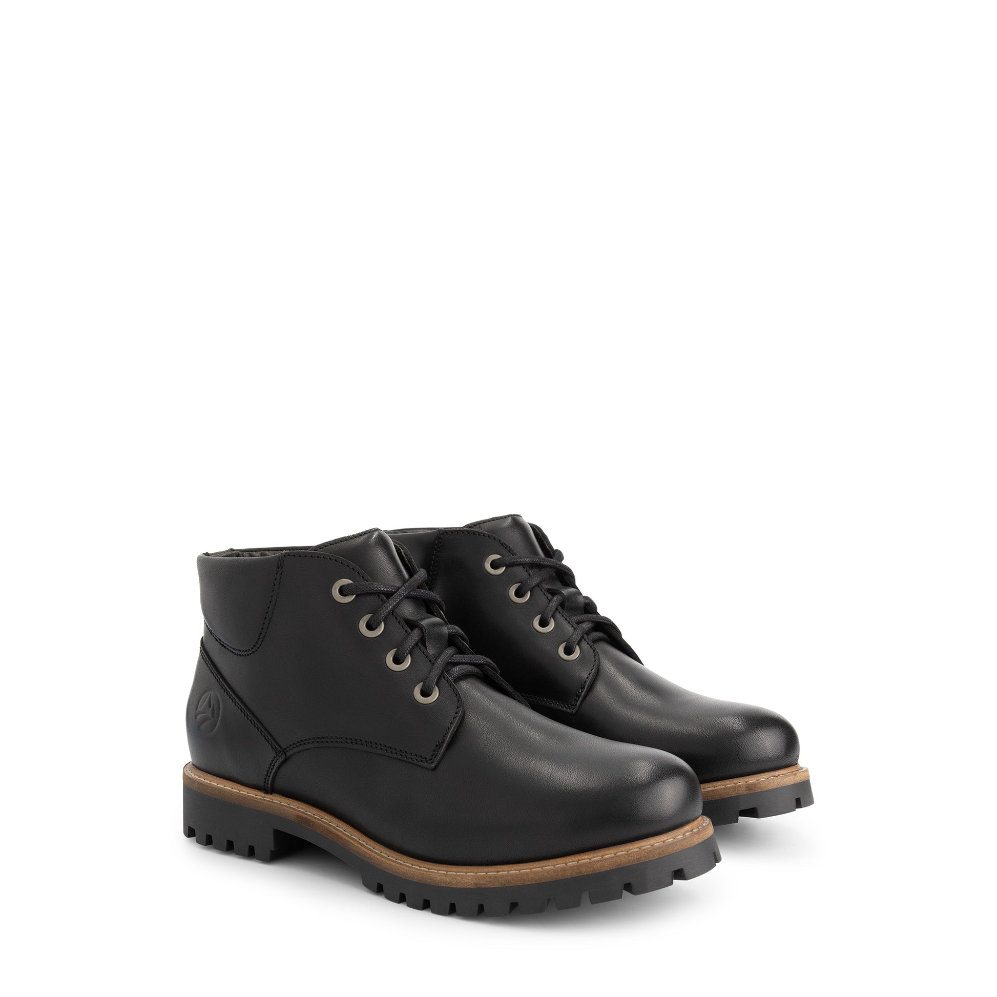 Tohuse Men - Lace-up boots - Leather - Black FRD