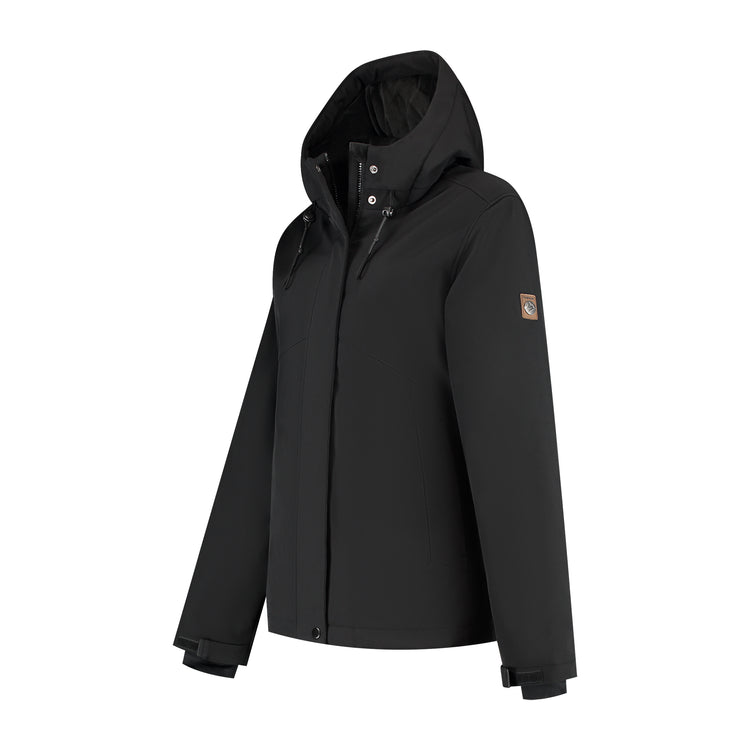 Karina Women - Softshell jacket - Padded - Black FL