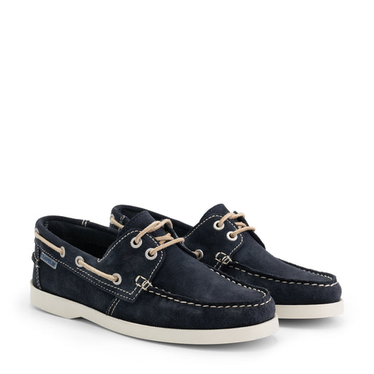 Penzance Women - Boat shoes - Suede - Navy FRD