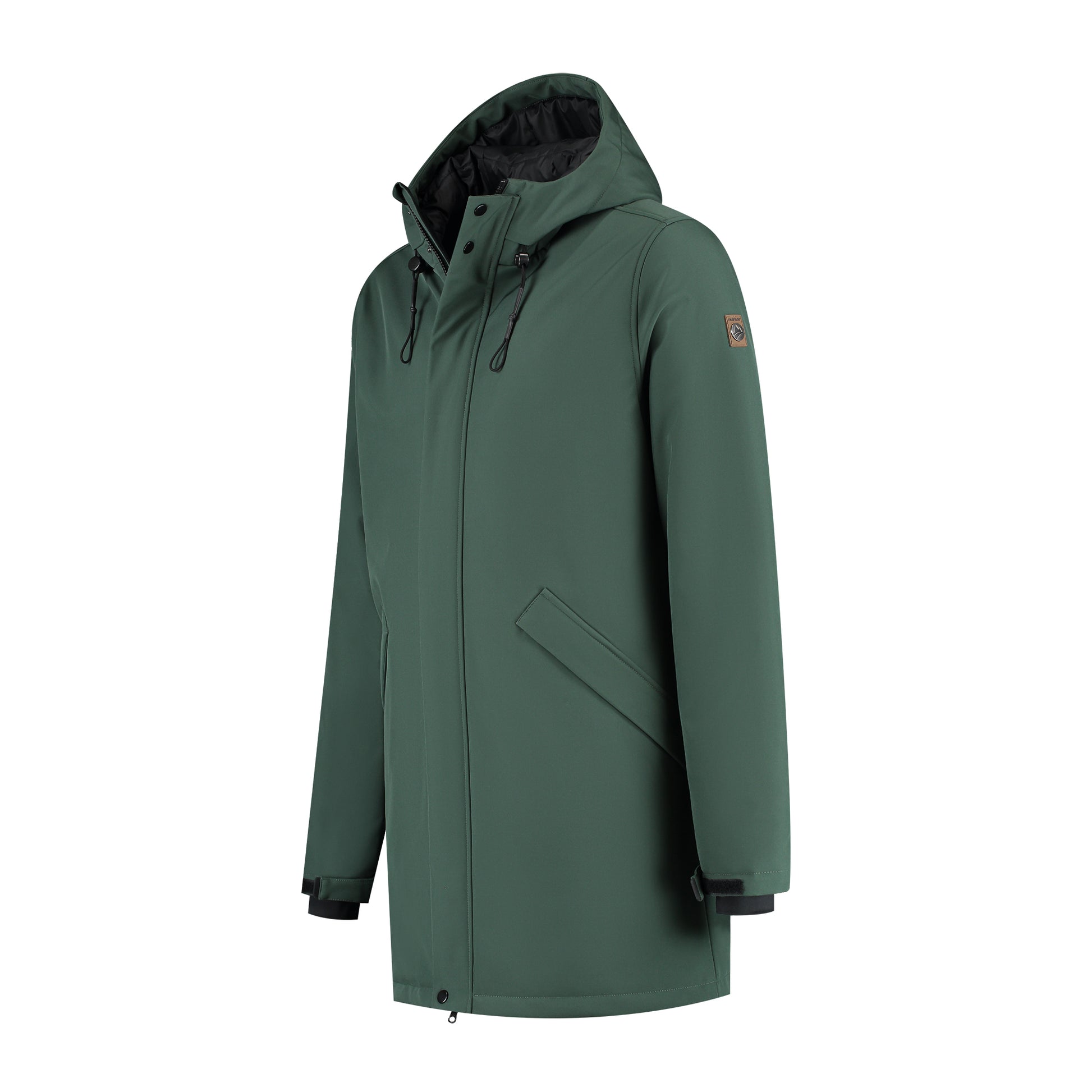 Enok Men - Softshell jacket - Padded - Dark green FL