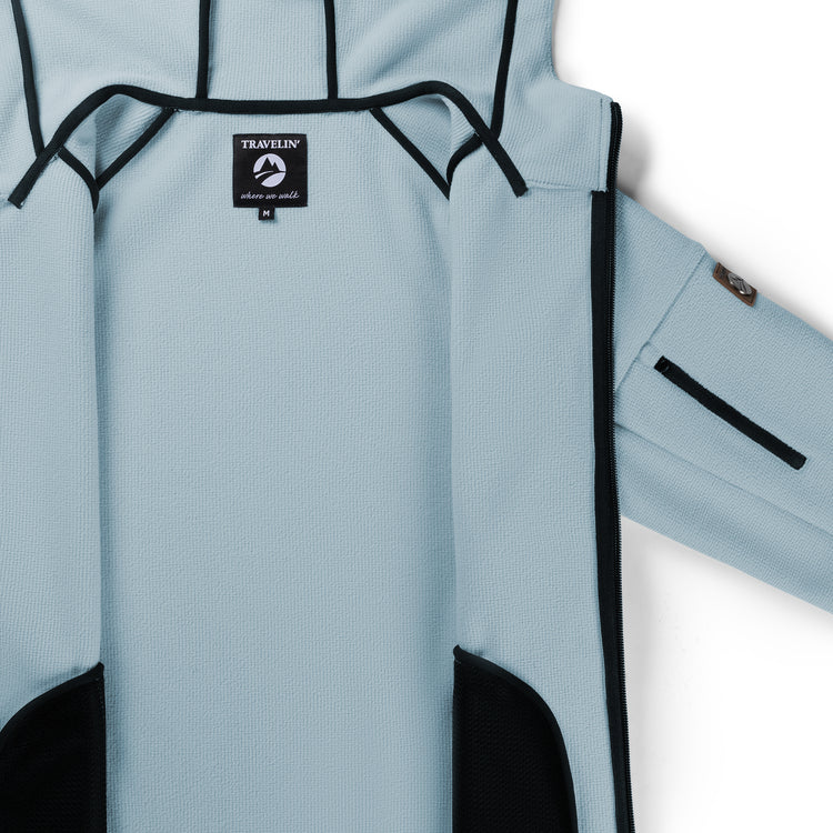 Bryndis Women - Outdoor cardigan - Light blue DCI