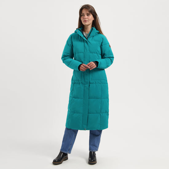 Franska Women - Puffer jacket - Water-resistant - Turquoise MV