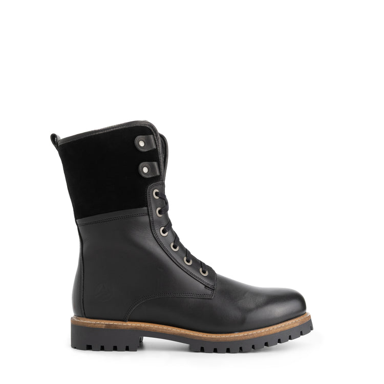 Jostedal Men - Lace-up boots - Wool-lined - Black R