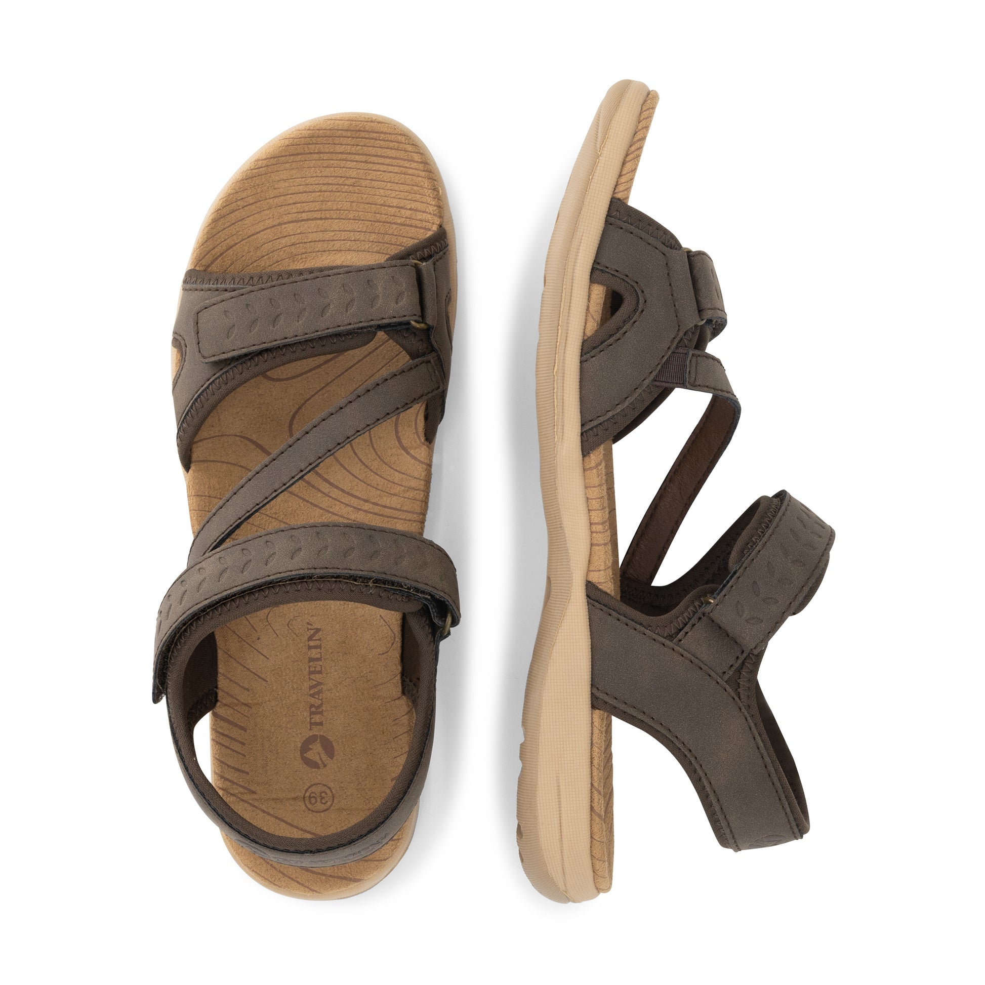 Ornas Women - Hiking sandals - Dark brown UPD