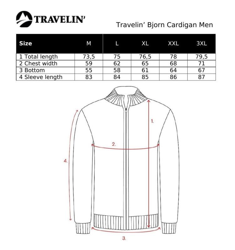 Bjorn - Cardigan - Men - Sand SC
