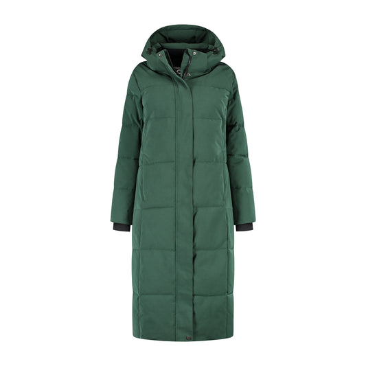 Freya Women - Puffer jacket - Fitted - Dark green F