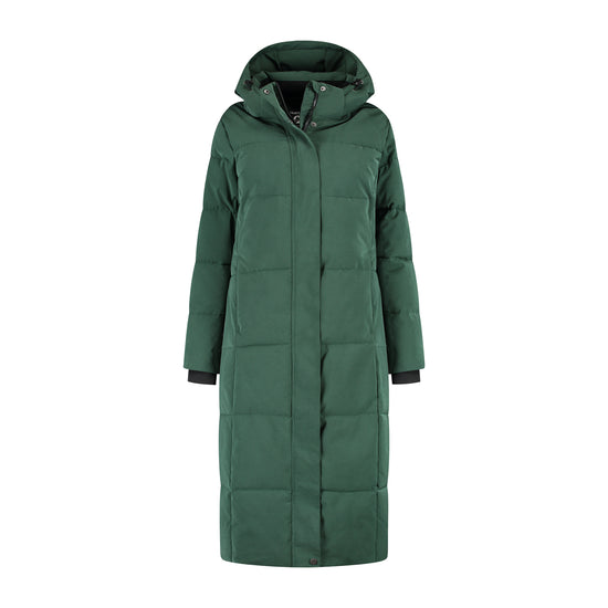 Freya Women - Puffer jacket - Fitted - Dark green F