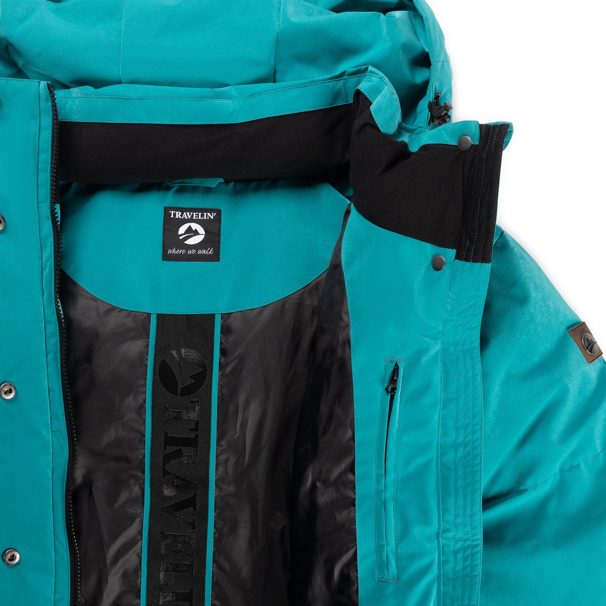 Miro Women - Puffer jacket - Water-resistant - Turquoise DCI