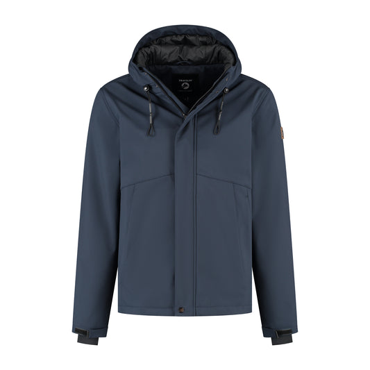 Krist Men - Softshell jacket - Padded - Navy F