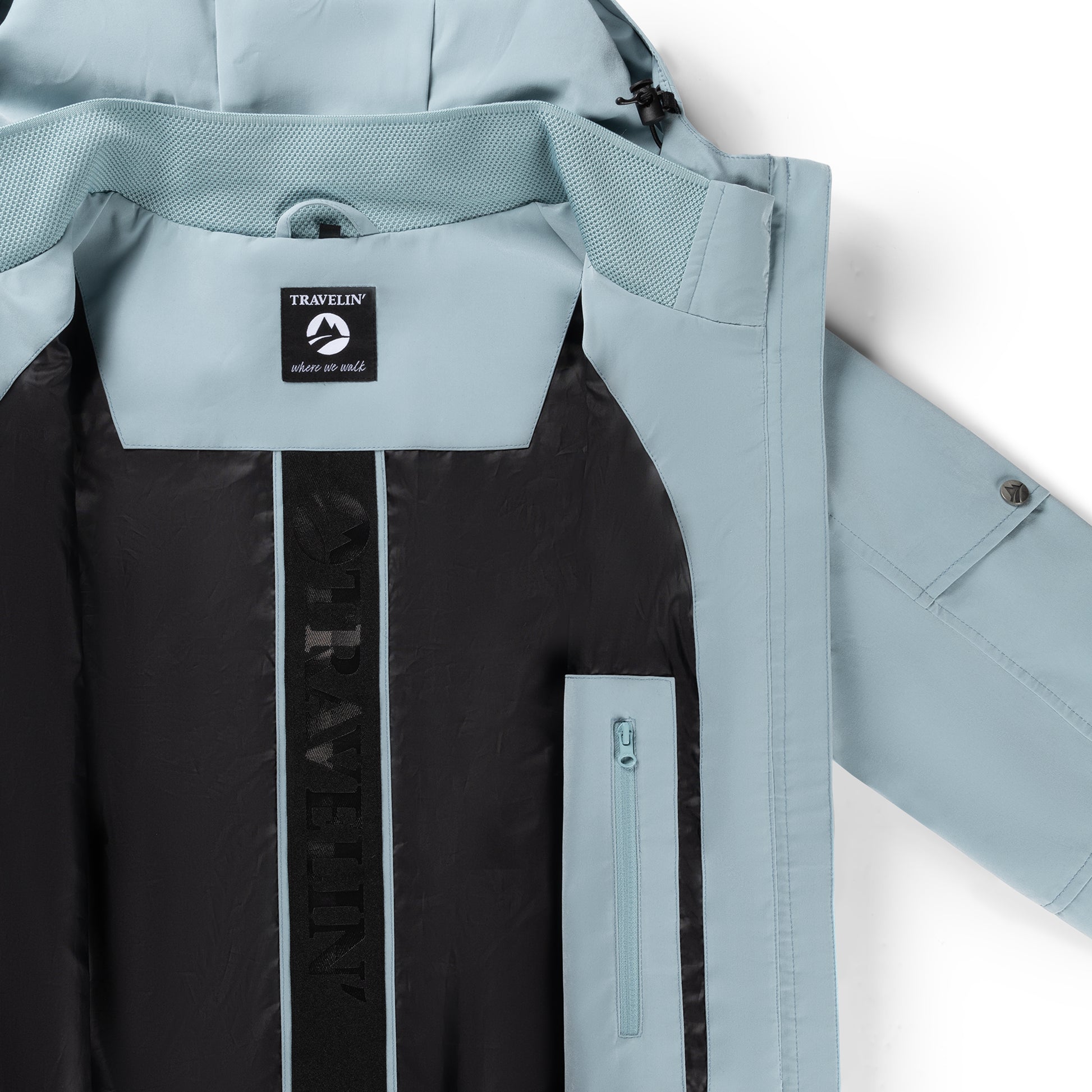 Katla - Waterproof jacket - Women - Light blue DCI