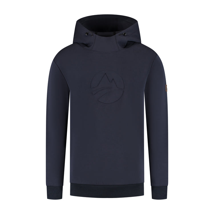 Morten Men - Outdoor sweater - Hoodie - Navy F