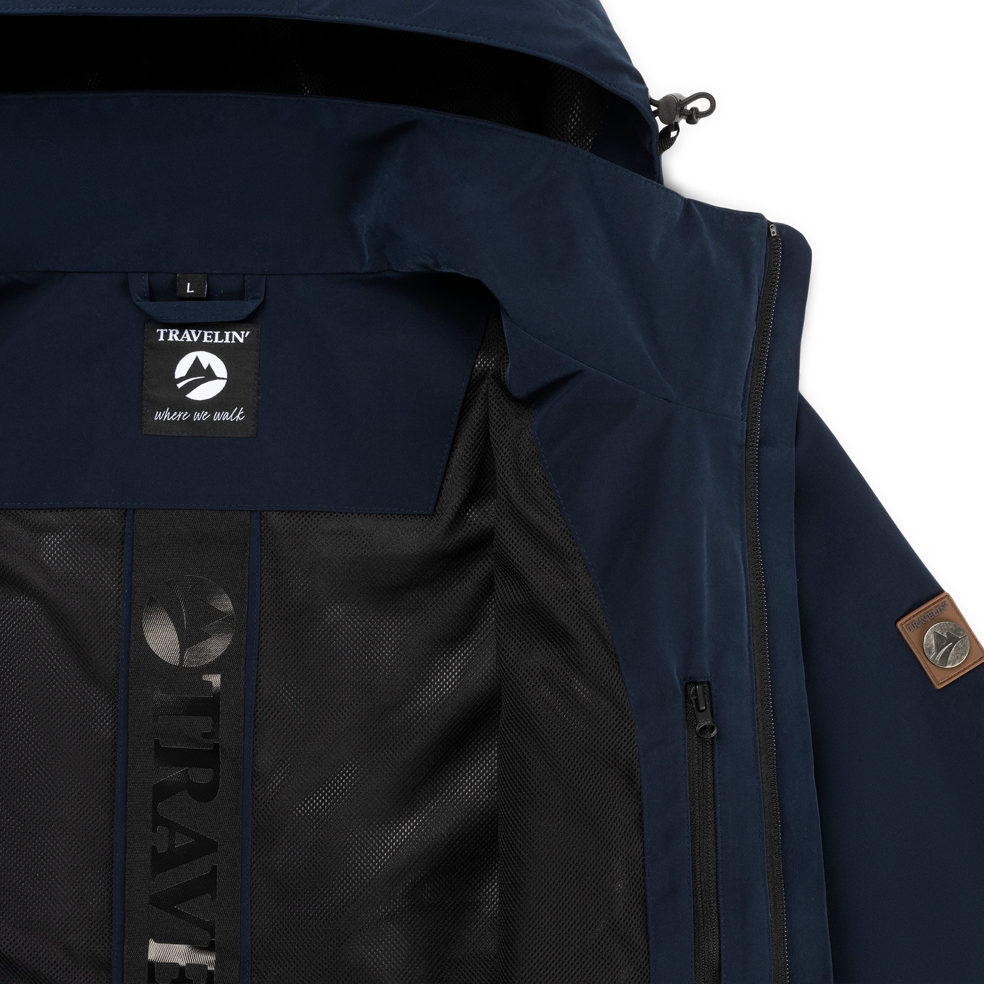 Davin Men - Softshell jacket - Waterproof - Navy DCI