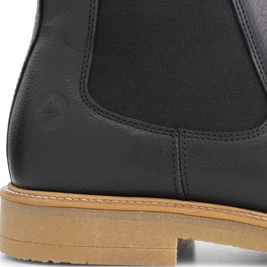 Egleton - Leather chelsea boots - Men - Black DFH