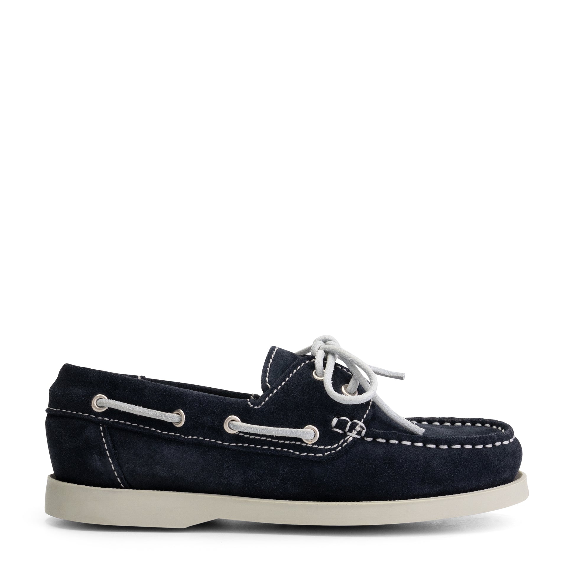 Foss Kids - Boat shoes - Suede - Navy R