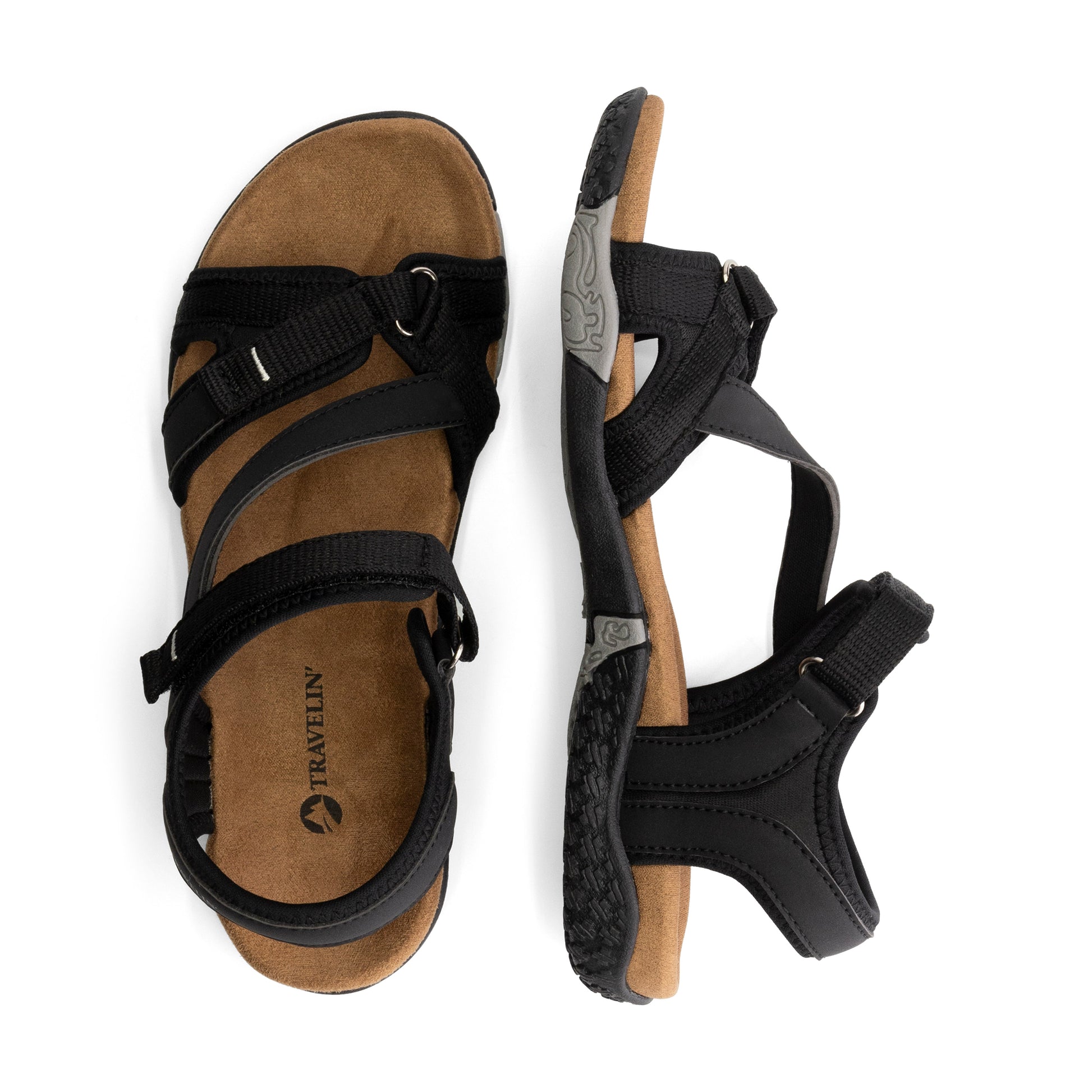 Helsem Women - Hiking sandals - Black UPD