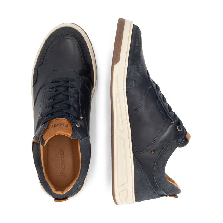 Darley Men - Sneakers - Leather - Navy UPD