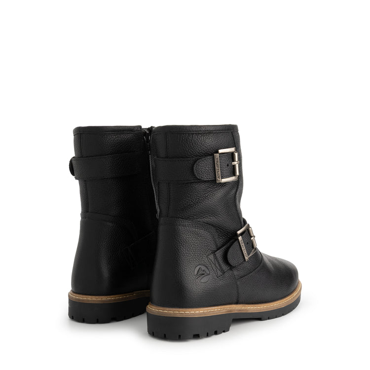 Trustrup Women - Biker boots - Wool-lined - Black BD