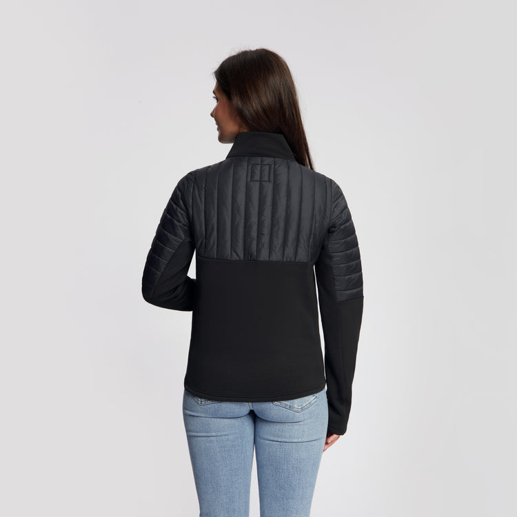 Lyan Women - Outdoor Vest - Lined - Black MV3