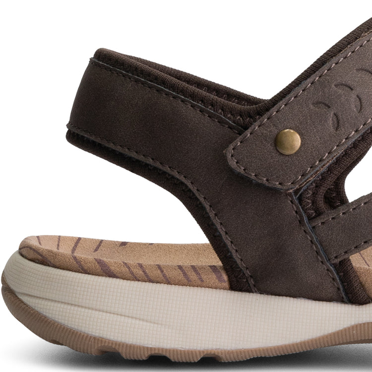 Sollia - Hiking sandals - Women - Dark brown DFH