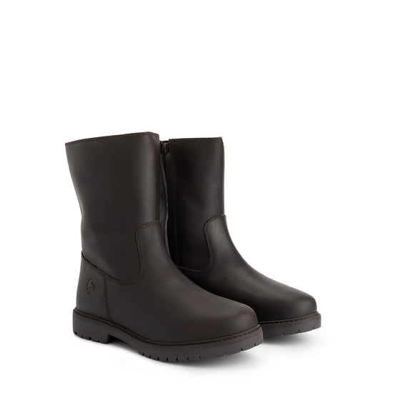 Nyvoll Women - Boots - Wool-lined - Dark brown FRD