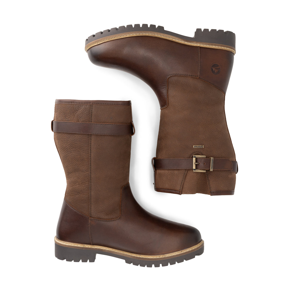 Vrangen Men - Outdoor Boots - Wool-Lined - Dark Brown UPD