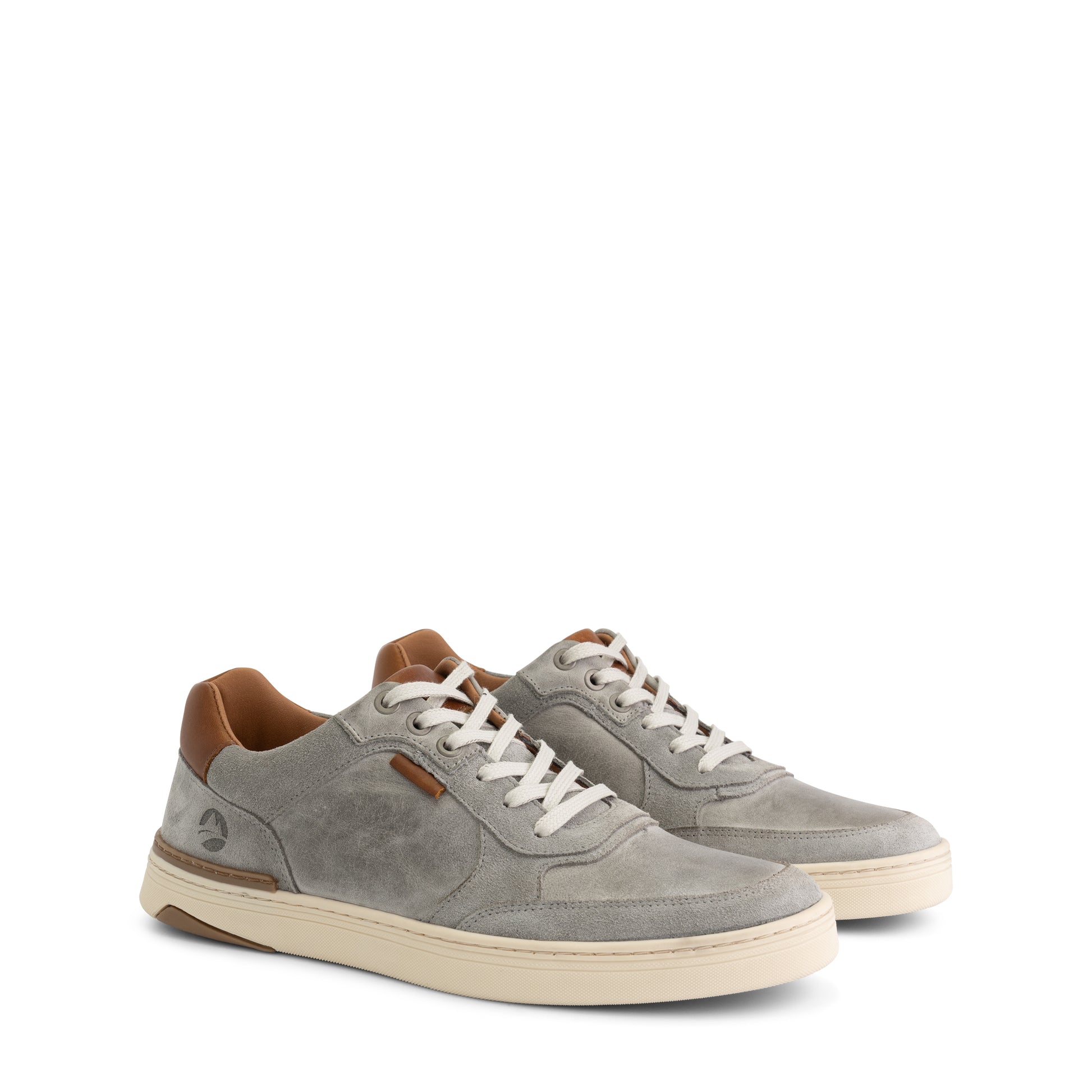 Burnham - Leather sneaker - Men - Grey FRD