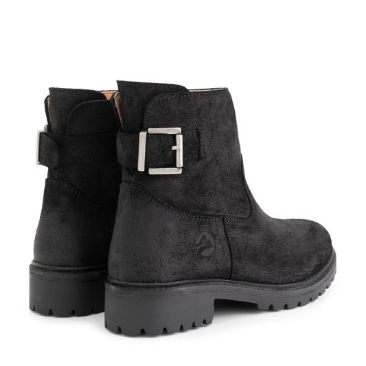 Honefoss boots - Suede ankle boots - Black BD